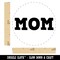 Mom Fun Text Self-Inking Rubber Stamp for Stamping Crafting Planners